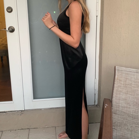 Black tahari long dress! - Picture 4 of 6